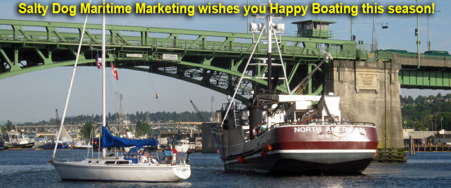 1. Salty Dog Maritime Marketing wishes you Happy Boating this Season!